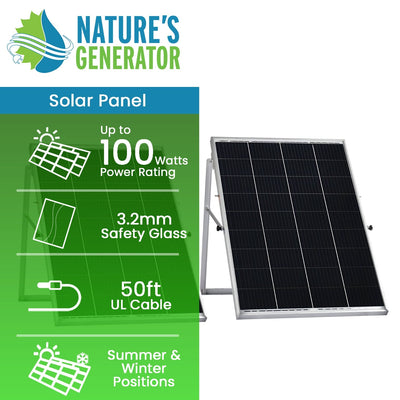200W Rigid Solar Panels with Cable and Connector