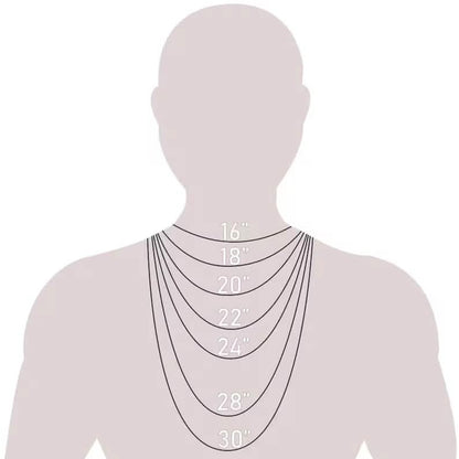 Solid 14K Yellow Gold Mariner Link Chain Necklace