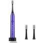 Sonic Electric Toothbrush For Adults Magnetic Charging Waterproof IPX7 Replacement Heads Set