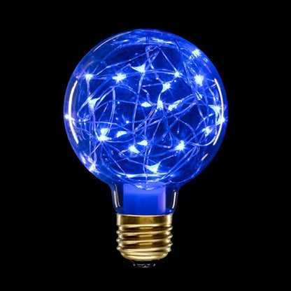 Glass Moon Bulb - Green 1.0 W