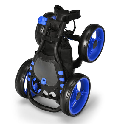 Golf Push Pull Cart with Foot Brake