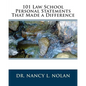 101 Law School Personal Statements That Made a Difference - Paperback