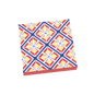 Red Floral Spanish Tile for Floor & Wall - Custom Printed 2x2 Tile - Made Using LEGO® Parts