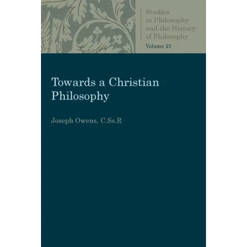 Towards a Christian Philosophy - Paperback