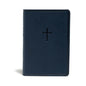 KJV Everyday Study Bible, Navy Cross Leathertouch - Imitation Leather