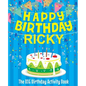 Happy Birthday Ricky - The Big Birthday Activity Book: Personalized Children's Activity Book - Paperback