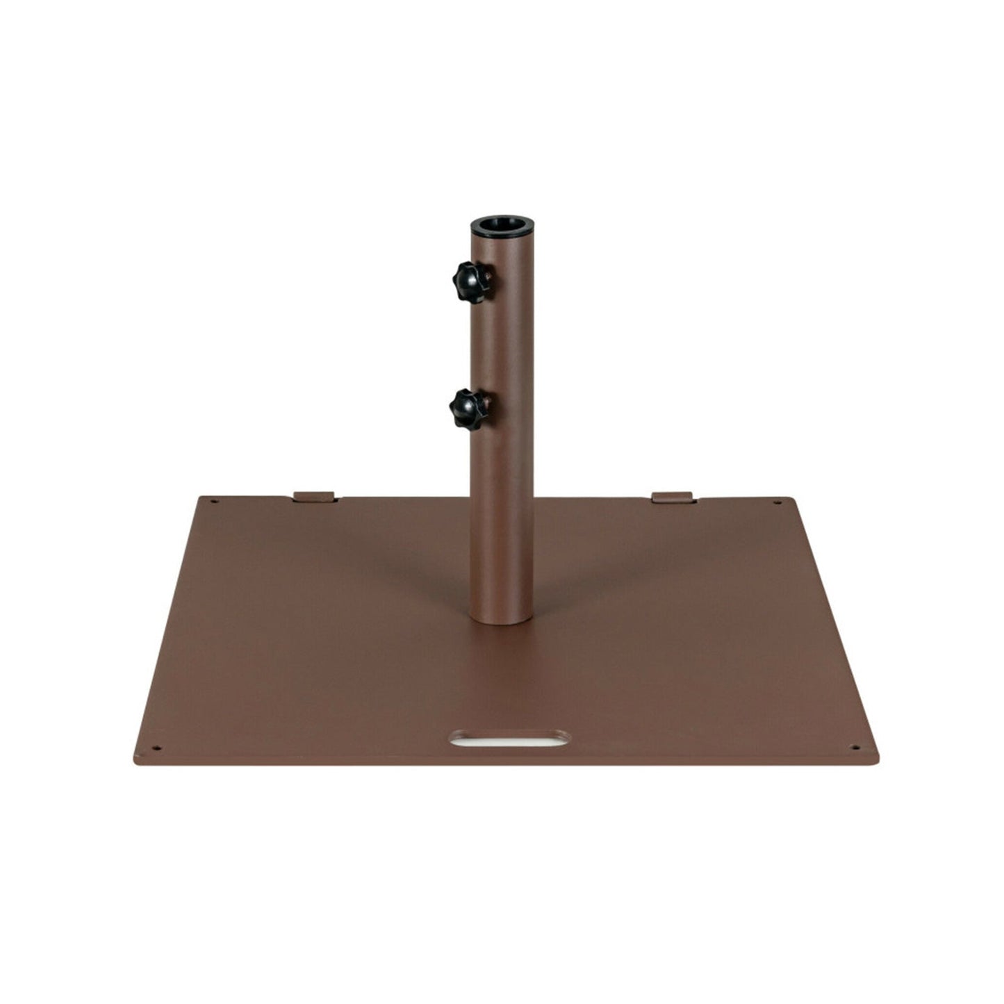 24 Inch Square Patio Umbrella Base 50 LBS Weighted