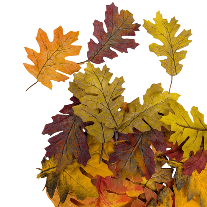 Bag of 36 Faux Harvest Leaves