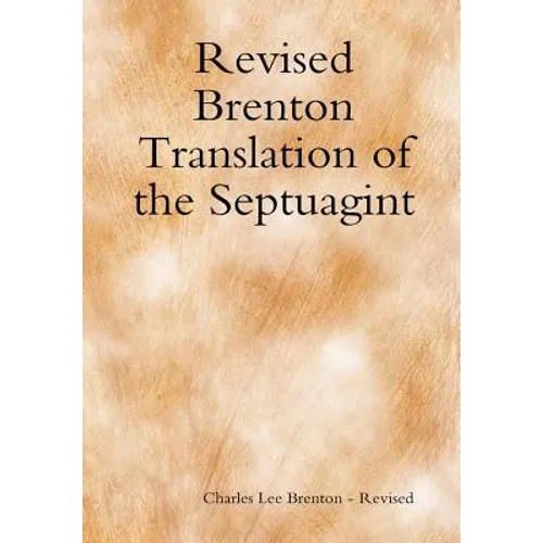 Revised Brenton Translation of the Septuagint - Hardcover