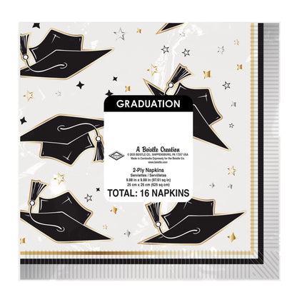 Graduation Beverage Napkins