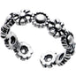 Silver Plated Flower Crown Toe Ring