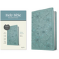 KJV Thinline Reference Bible, Filament Enabled (Leatherlike, Floral Leaf Teal, Red Letter) - Imitation Leather