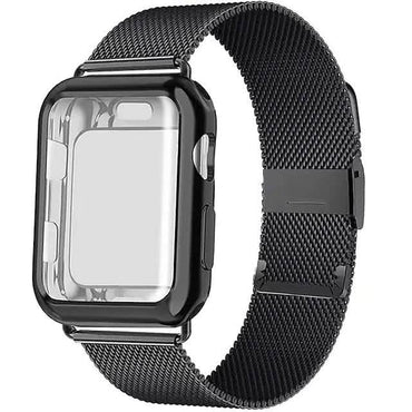 Stainless Steel Adjustable Wrist Strap with Screen Protector
