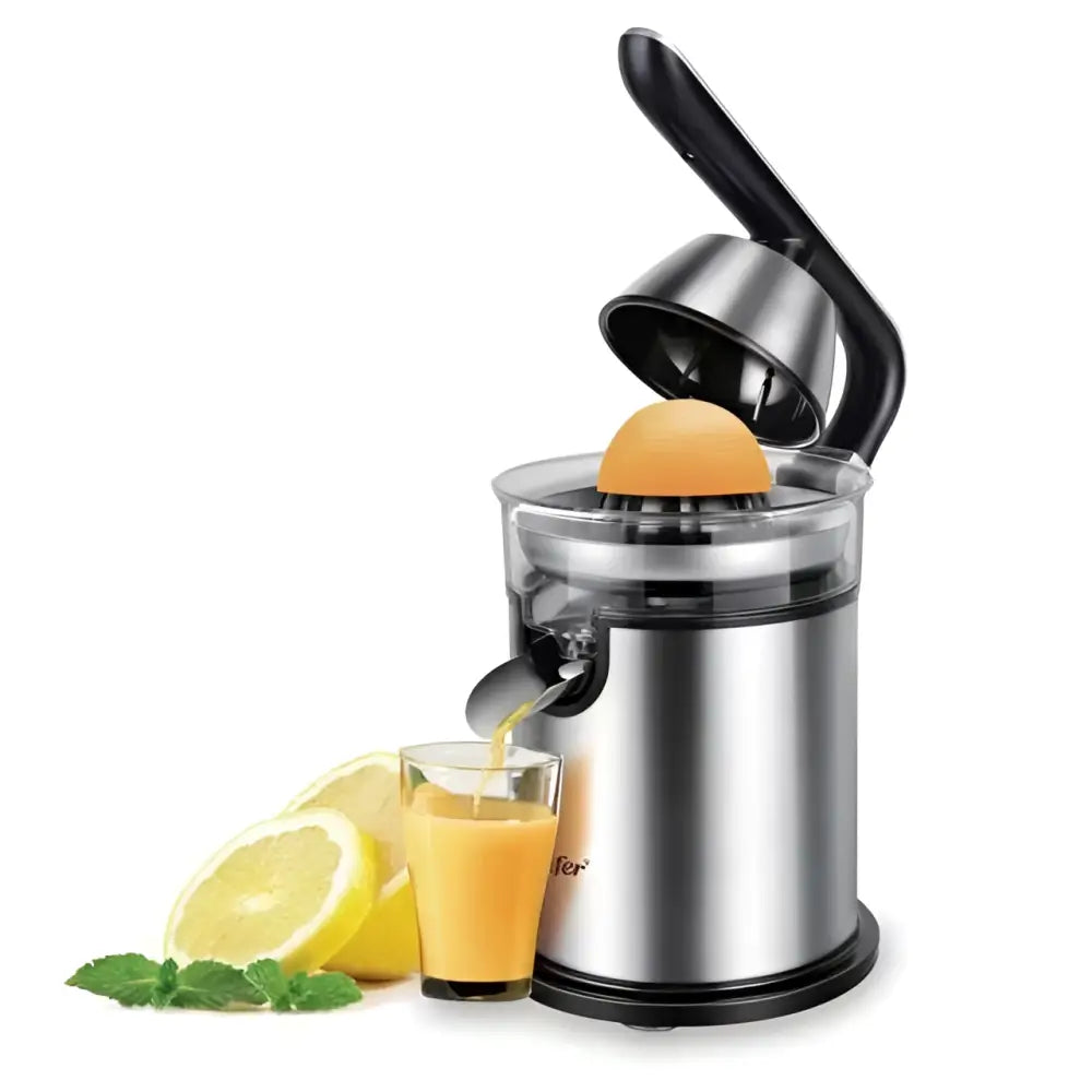 Stainless Steel Electric Lemon Juicer with Container