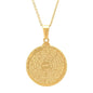 Stainless Steel Lord's and Serenity Prayer Pendant for Women