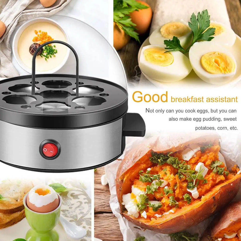 Stainless Steel Multifunctional Egg Cooker Steamer