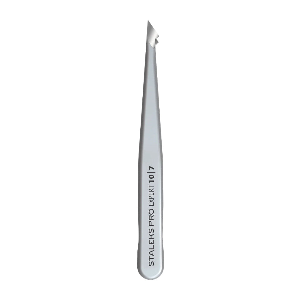 STALEKS Expert 10 Type 7 Eyebrow Tweezers TE-10/7, Pointed Slant