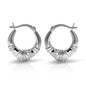 Sterling Silver Classic Shrimp Earrings by Paolo Fortelini