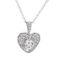 Sterling Silver Love Heart Necklaces