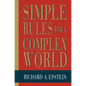 Simple Rules for a Complex World - Paperback
