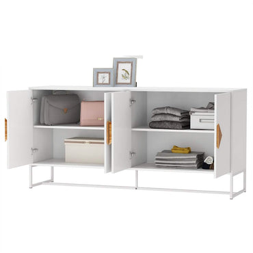 Storage Sideboard Cabinet White