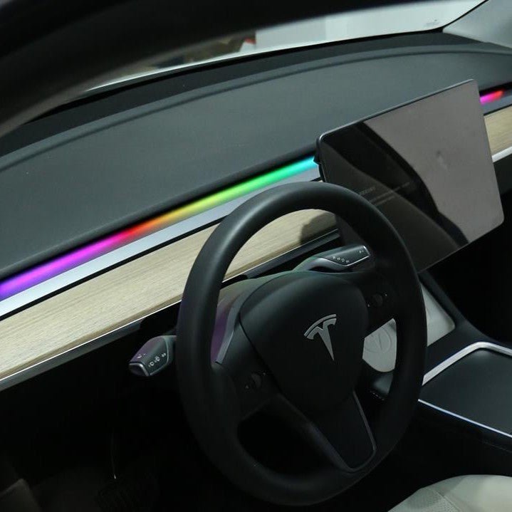 Streamer LED Ambient Light for Model 3/Y (2020-Present) | App Controlled