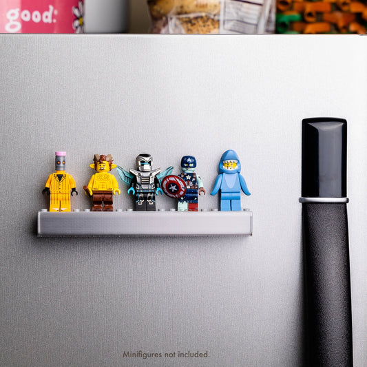 Magnetic Shelf Display for your  LEGO® Minifigs