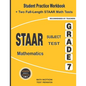 STAAR Subject Test Mathematics Grade 7: Student Practice Workbook + Two Full-Length STAAR Math Tests - Paperback