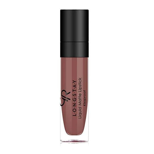 Golden Rose Long Lasting Liquid Lipstick - Matte Finish, Vitamin E & Avocado Oil, 22