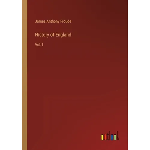 History of England: Vol. I - Paperback