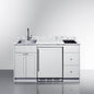 Summit Turnkey Caldera Kitchenette With A Cooktop, Refrigerator-Freezer, Sink, And Pre-Installed Cabinetry [CALDERAWH35] (SAK73248)