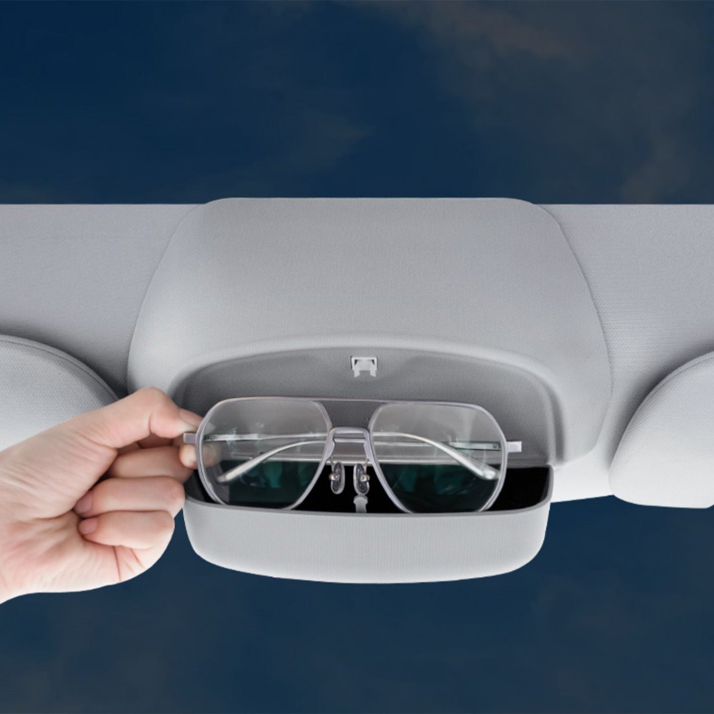 Sunglass Holder Storage Clip for Model Y | TESERY