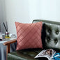 Super Soft Velvet Square Decorative Pillowcase