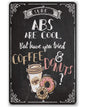 Sure Abs Are Cool - Metal Sign