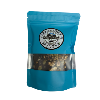 Burke Bikers Bark - Dark Chocolate Maple Bark