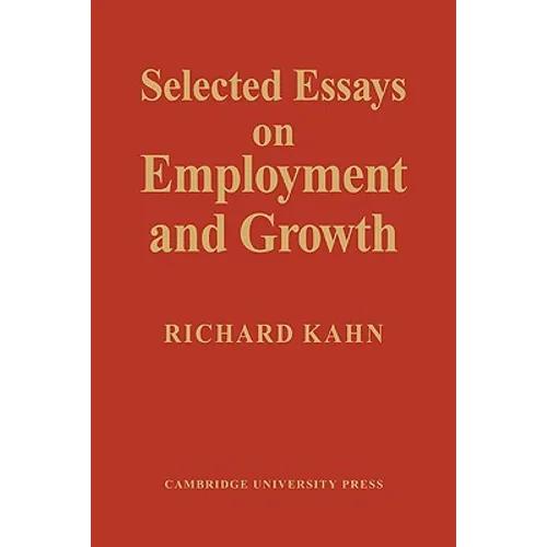 Selected Essays on Employment and Growth - Paperback