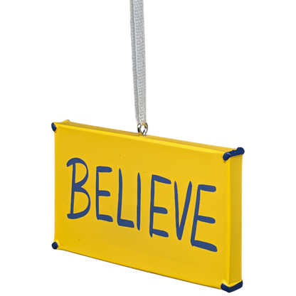 Ted Lasso Ornament - Believe