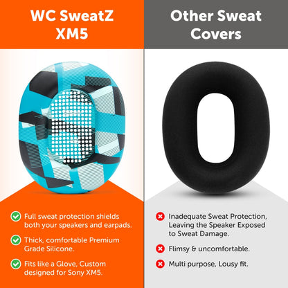 Sony WH-1000XM5 Earpad Sweat Covers - WC SweatZ
