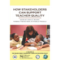 How Stakeholders Can Support Teacher Quality - Hardcover