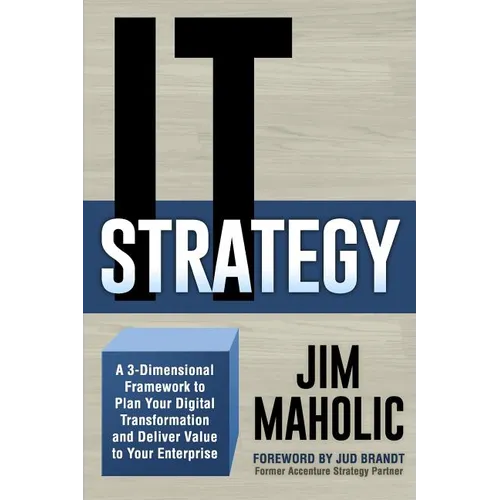 IT Strategy: A 3-Dimensional Framework to Plan Your Digital Transformation and Deliver Value to Your Enterprise - Paperback