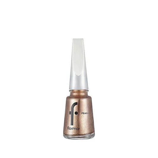 Flormar Pearly Nail Enamel No. 451 - Quick-Drying, 52 Color Options Available