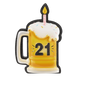 Cheers to 21! Beer Mug Ornament
