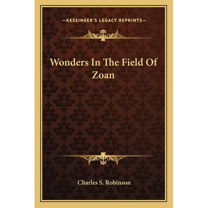 Wonders In The Field Of Zoan - Paperback