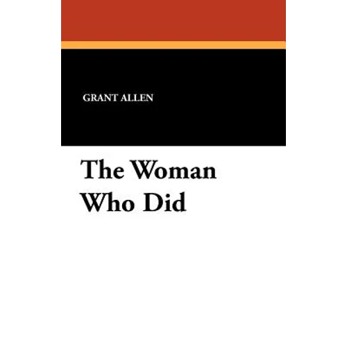 The Woman Who Did - Paperback