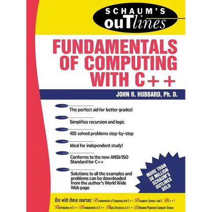 Schaum's Outline of Fundamentals of Computing with C++ - Paperback