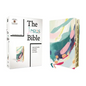 The Jesus Bible Artist Edition, Niv, Leathersoft, Multi-Color/Teal, Thumb Indexed, Comfort Print - Imitation Leather