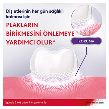 Parodontax Whitening Toothpaste: Gum Strengthening & Protection with Hyaluronic Acid for Gum Health & Sensitive Gums - 75ml
