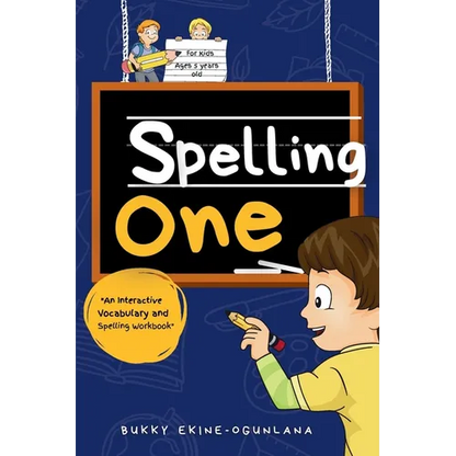 Spelling One: An Interactive Vocabulary and Spelling Workbook for 5-Year-Olds (With Audiobook Lessons) - Paperback