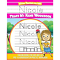 Nicole Letter Tracing for Kids Trace my Name Workbook: Tracing Books for Kids ages 3 - 5 Pre-K & Kindergarten Practice Workbook - Paperback