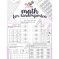 Math for kindergarten: Unicorn Math Activity Book For Kindergarten and First Grade Many Counting Skills Practice Missions Tracing Addition Cu - Paperback